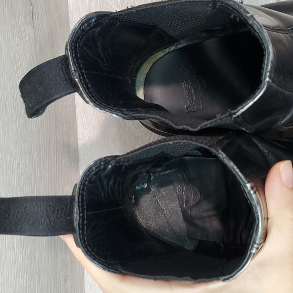 Doc Dr.Martens Womens Flora Moto Ankle Leather boots shoes sz US 8 - Picture 5 of 15